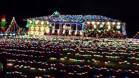 West Chester Rd — Christmas lights in West Chester, OH