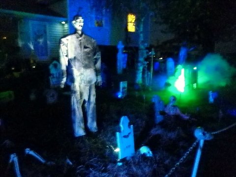 Sandric Cemetery — Christmas lights in Liberty Township, OH