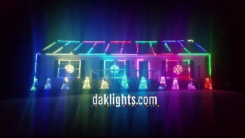 DAK Lights — Christmas lights in Dublin, VA
