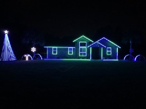 Lights On 14th — Christmas lights in Starke, FL
