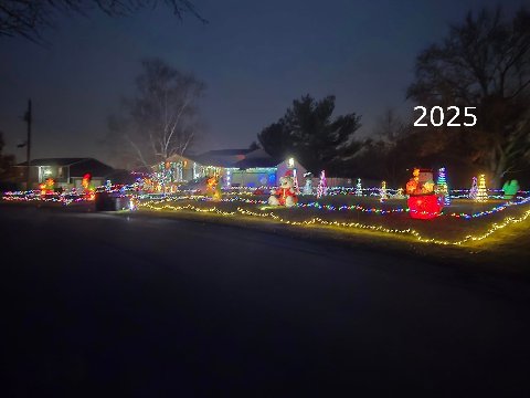 The Hill Family — Christmas lights in Liberty Township , OH