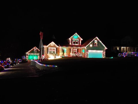 8305 Kimberly Ann Court — Christmas lights in West Chester, OH