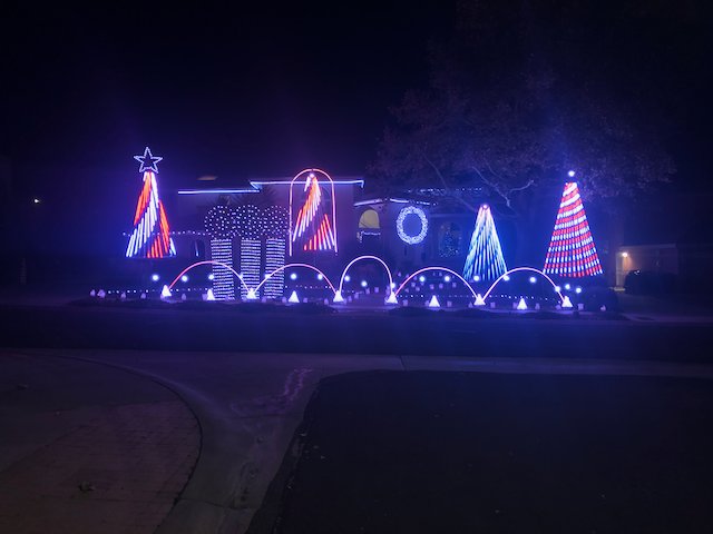 1500 Gray Rock Pl NE — Christmas lights in Albuquerque , NM