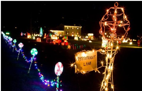 Reph's Family Winter Wonderland — Christmas lights in Nazareth, PA