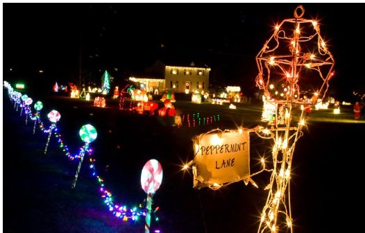 Reph's Family Winter Wonderland — Christmas lights in Nazareth, PA
