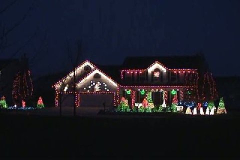 My Winter Wonderland — Christmas lights in St. Peters, MO
